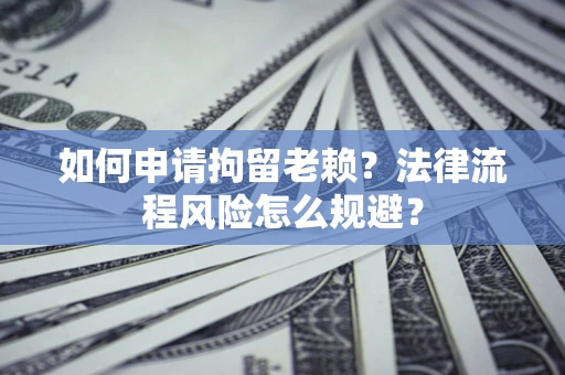 武汉如何申请拘留老赖？法律流程风险怎么规避？