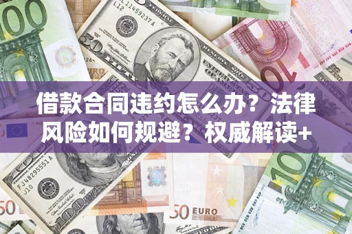武汉借款合同违约怎么办？法律风险如何规避？权威解读+实用指南