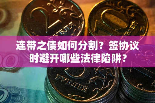 武汉连带之债如何分割？签协议时避开哪些法律陷阱？