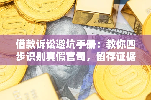 武汉借款诉讼避坑手册：教你四步识别真假官司，留存证据不踩雷
