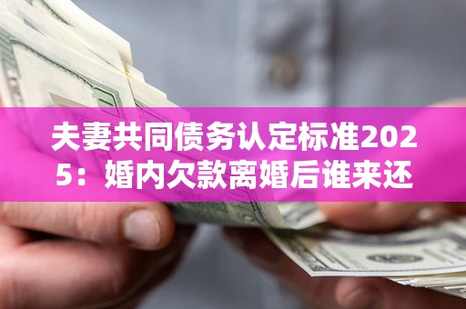 武汉夫妻共同债务认定标准2025：婚内欠款离婚后谁来还？