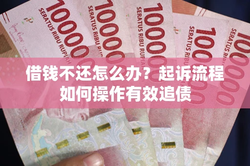 武汉借钱不还怎么办？起诉流程如何操作有效追债