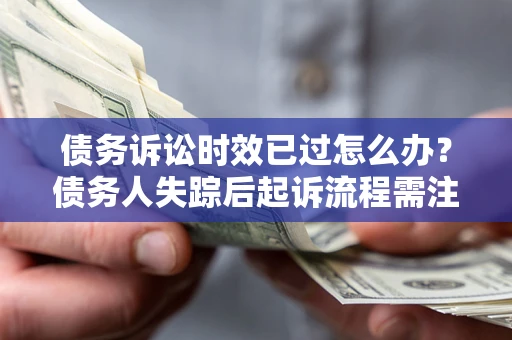 武汉债务诉讼时效已过怎么办？债务人失踪后起诉流程需注意什么？