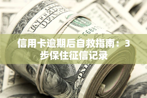 武汉信用卡逾期后自救指南：3步保住征信记录