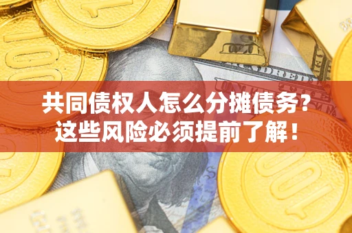 武汉共同债权人怎么分摊债务？这些风险必须提前了解！